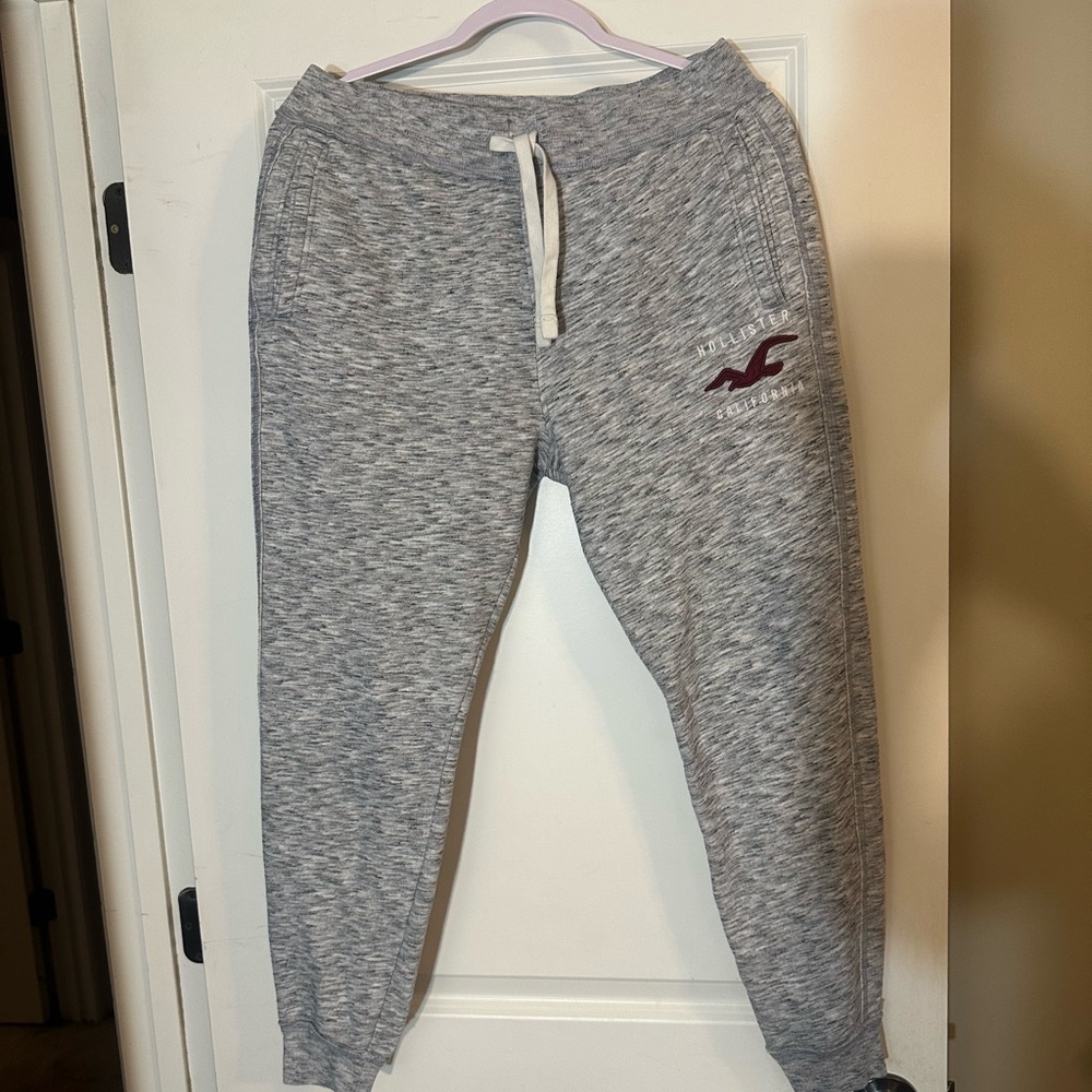 Hollister Gray Jogger Sweatpants